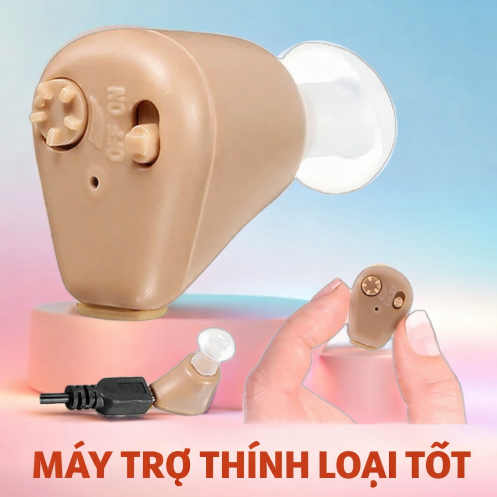 Máy Trợ Thínjh Không Dây AXON Sạc Pin – Dùng Cho Người Già, Nghe Rõ, Gía Tốt, đèn trang trí