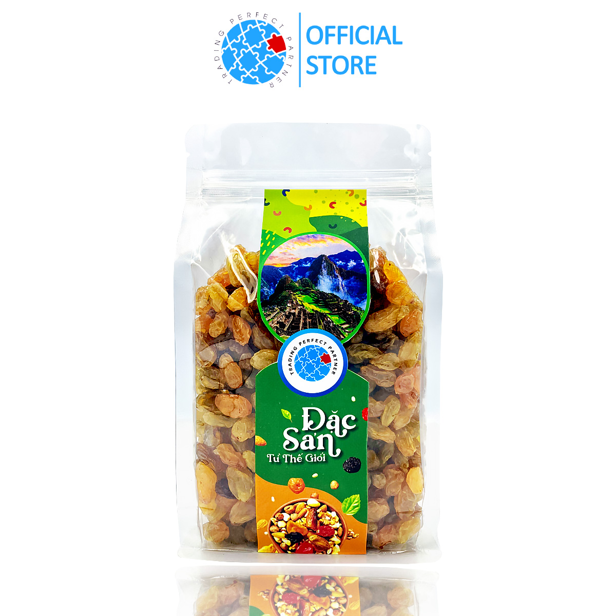 Nho Khô Vàng Chilê Trading Perfect Partner túi 500gr