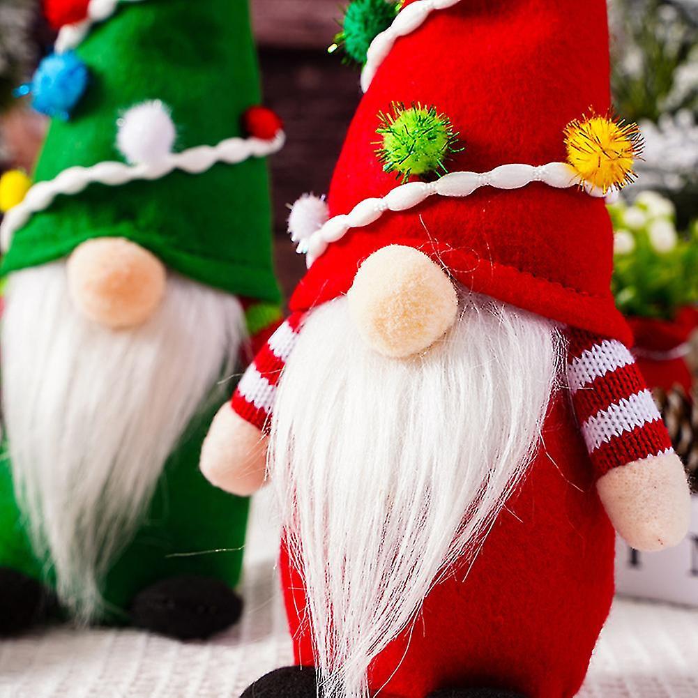 Trang trí Giáng sinh của trang trí Giáng sinh trang trí hatswear face búp bê