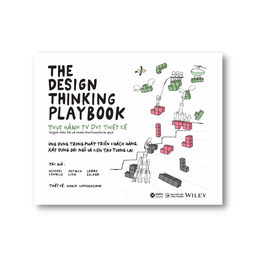 Combo 4 Cuốn Design Thinking: Business Growth + Playbook + Life Playbook + Toolbox