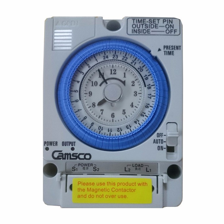 Timer hẹn 24h Camsco TB35-N, hẹn giờ tưới cây