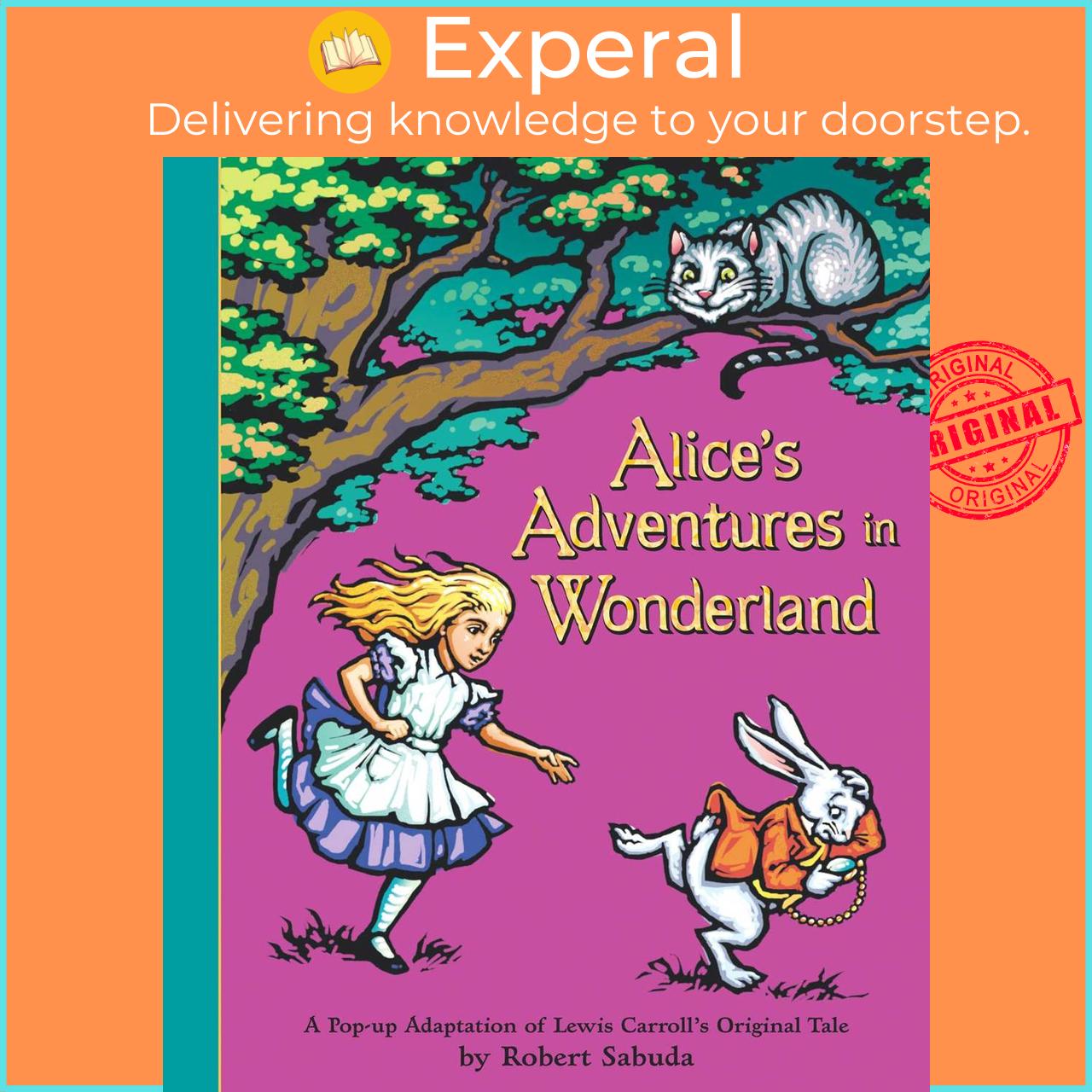 Hình ảnh Sách - Alice's Adventures in Wonderland - The perfect gift with super-sized pop by Robert Sabuda (UK edition, hardcover)