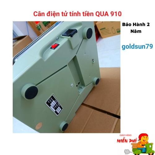cân điện tử tính tiền QUA-910-30kg/0,5g bán hàng tạp hóa,siêu thị