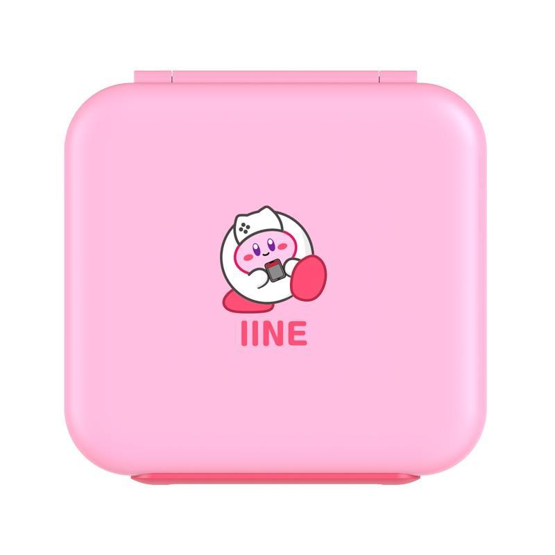 Hộp IINE chứa 12 thẻ trò chơi + 12 thẻ nhớ Kirby xinh xắn
