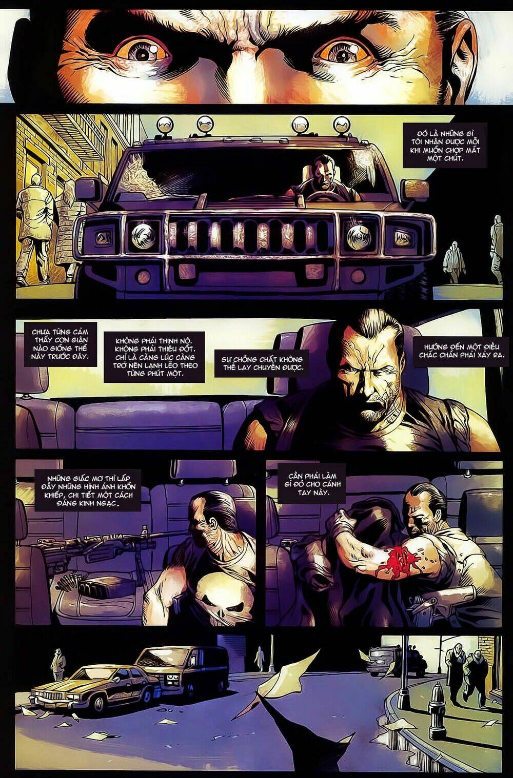 the punisher: trên là dưới & trắng là đen chapter 4 8