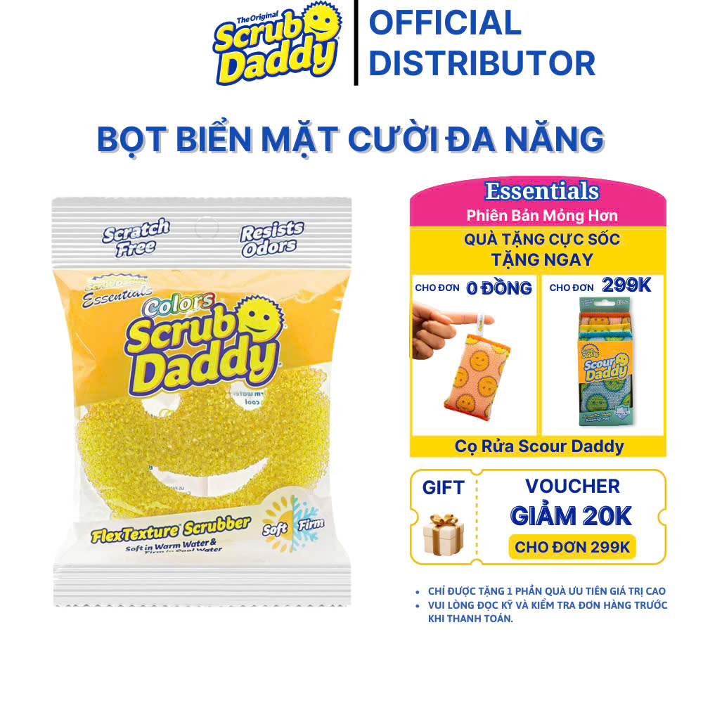 [Phiên Bản Essentials] Miếng chà rửa Scrub Daddy