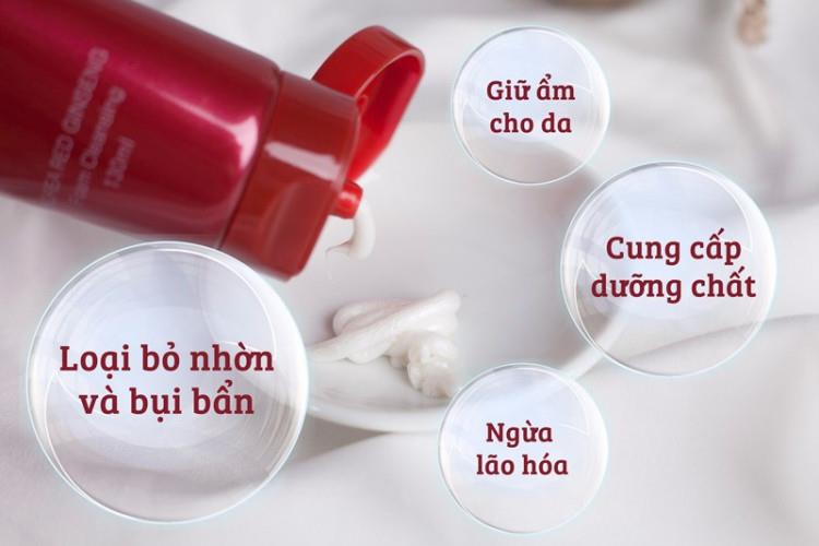 Combo 2 tuýp Sữa Rửa Mặt Hồng Sâm My Gold - Korea Red Ginseng Foam Cleansing