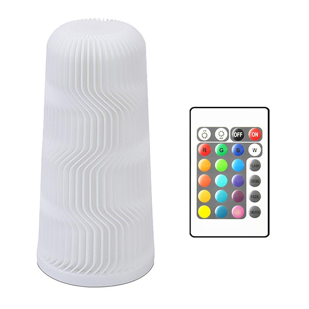 3D Printed Touch Control Night Light Table Bedside Lamp Bedroom Xmas Present