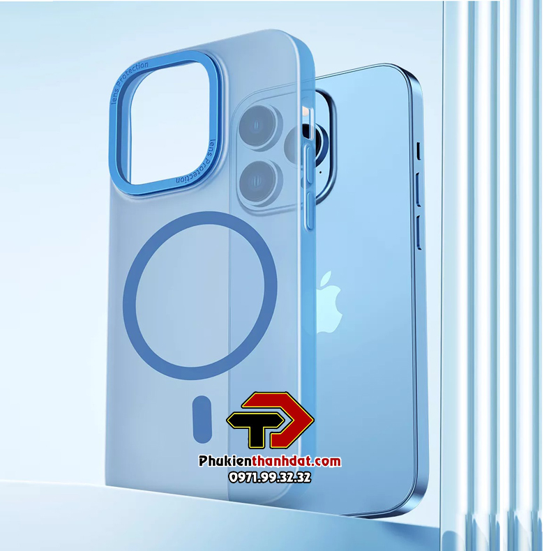 Ốp lưng cho iPhone 14 Pro Max chính hãng WiWu Ultra Thin Frosted chống vân tay - Hàng chính hãng