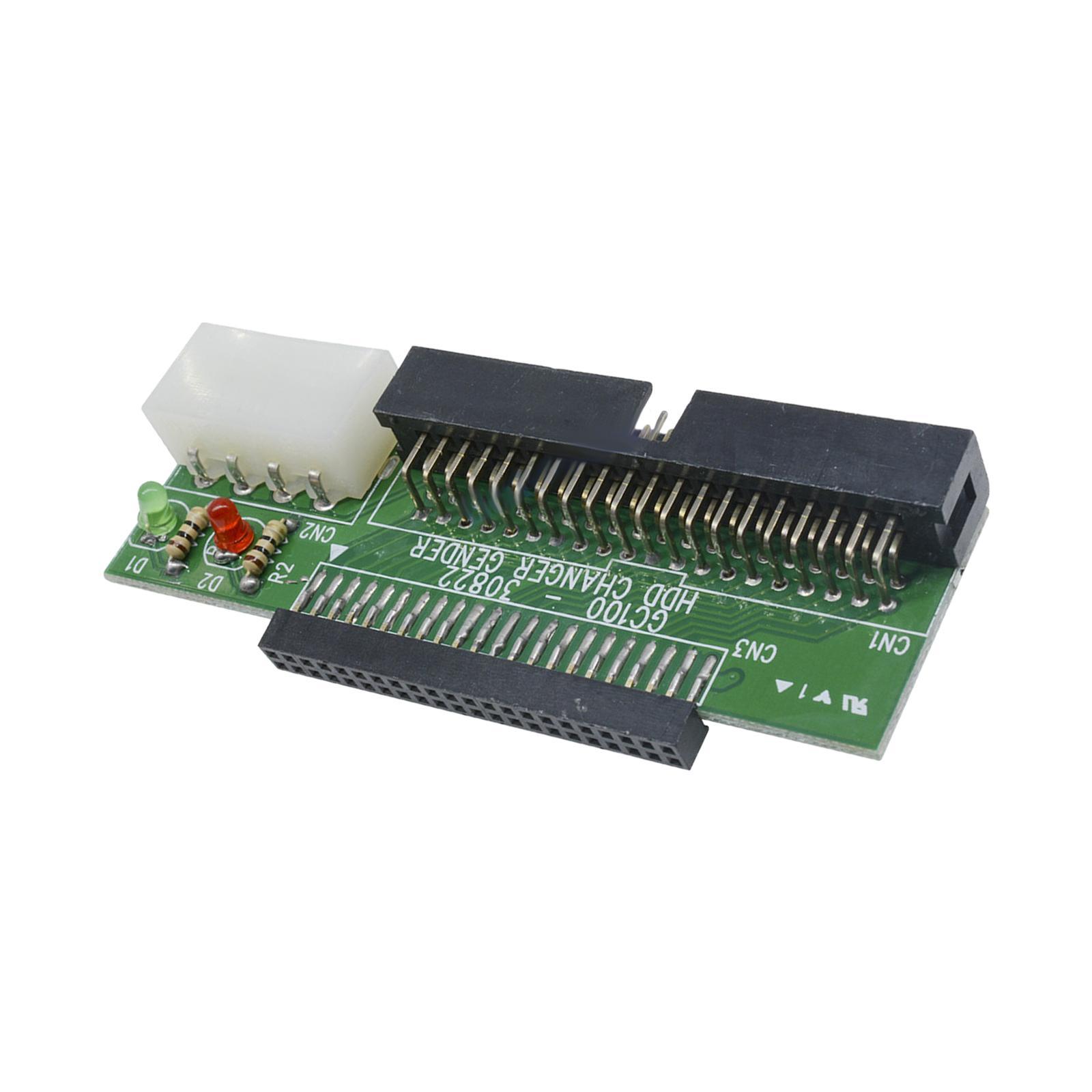 44 Pin to 40 Pin Interface Converter Laptop to Desktop PC Practical Portable