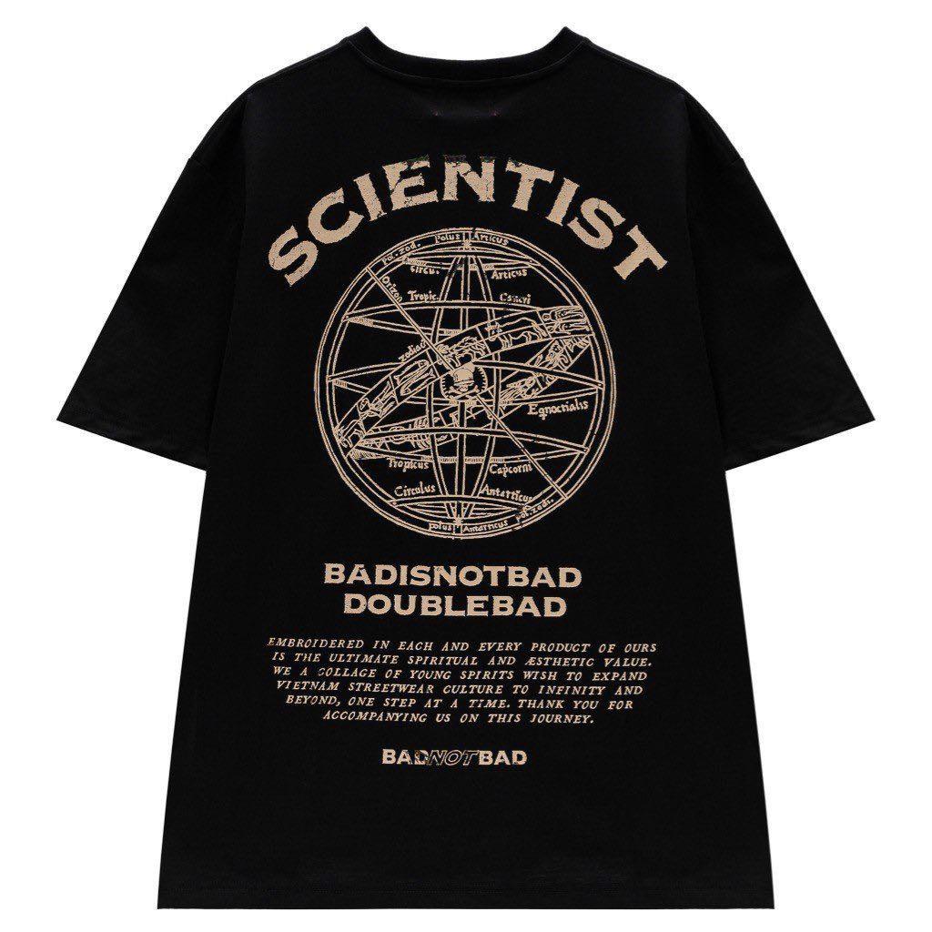 Áo Thun Unisex Bad Habits SCIENTIST 100% Cotton - Local Brand Chính Hãng