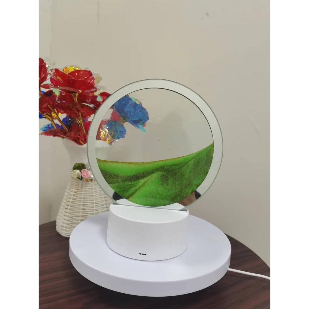 Tranh cát chuyển động 3D Kết hợp đèn led chiếu sáng xung quanh , làm quà tặng , trang trí nhà cửa phong thủy.