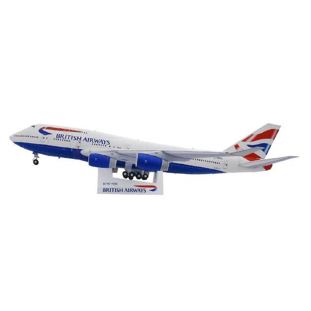 Mô hình giấy máy bay Beoing 747-400 tỉ lệ 1/144