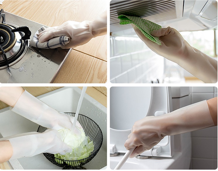 Đôi Găng Tay Cao Su Siêu Dai Cực Bền