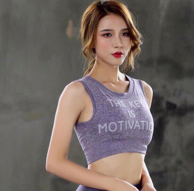 ÁO CROPTOP THỂ THAO NỮ MÁT