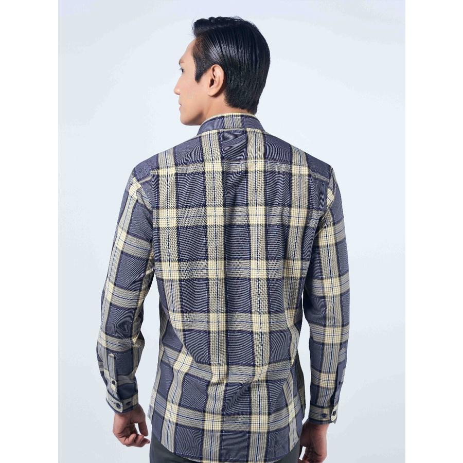 Áo Sơ mi Owen nam dài tay dáng Regular sợi Tre mềm mịn mát Mã AR220884D