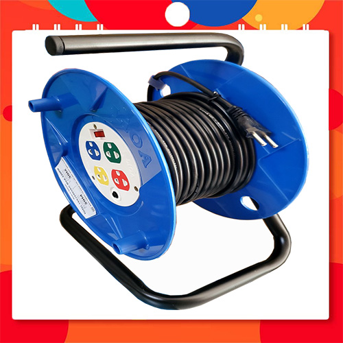 Ổ cắm kéo dài quay tay Rulo phổ thông LiOA