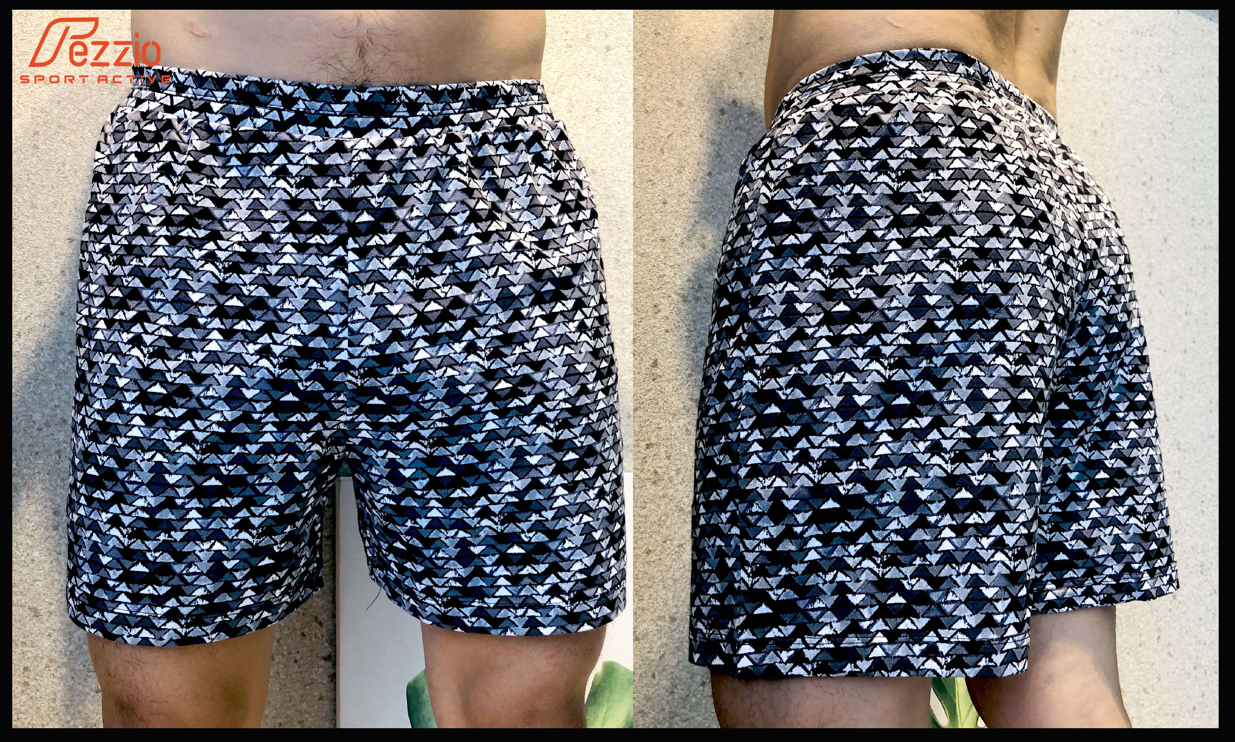 QUẦN NGỦ NAM THUN 100 % COTTON  4 CHIỀU FEZZIO