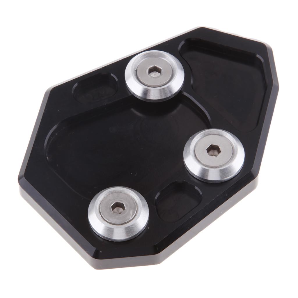 Motorcycle Kickstand Side Stand Extension Pad For BMW F800R 2009 2010 2011 2012 2013 2014
