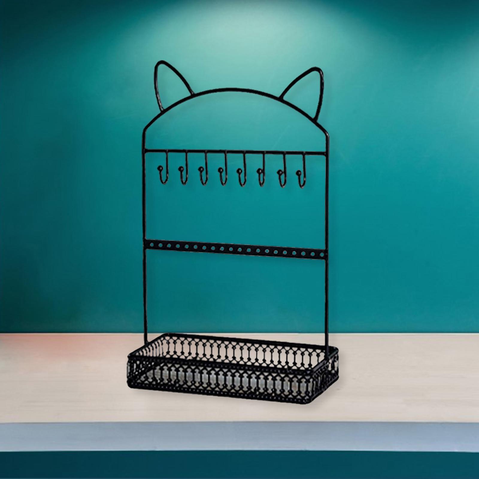 Jewelry Display Rack Holder Storage Tray Hanging Anklets   Desk