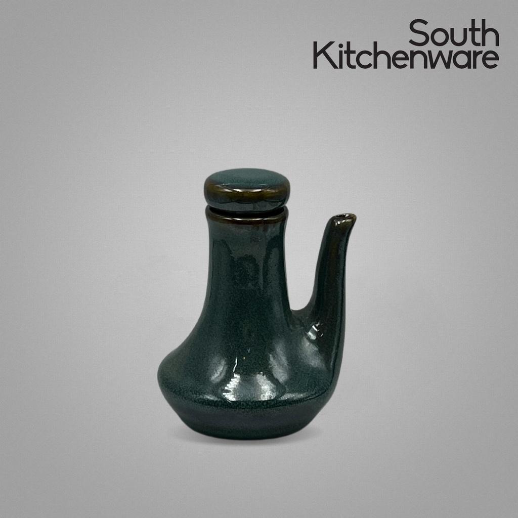 Bình tương sứ tráng men cao cấp Cường Phát lọ đựng tương, đựng gia vị 8*10 cm