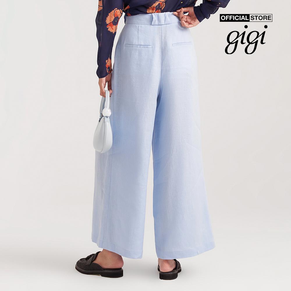 GIGI - Quần culottes nữ xếp li thời trang G3202P222310