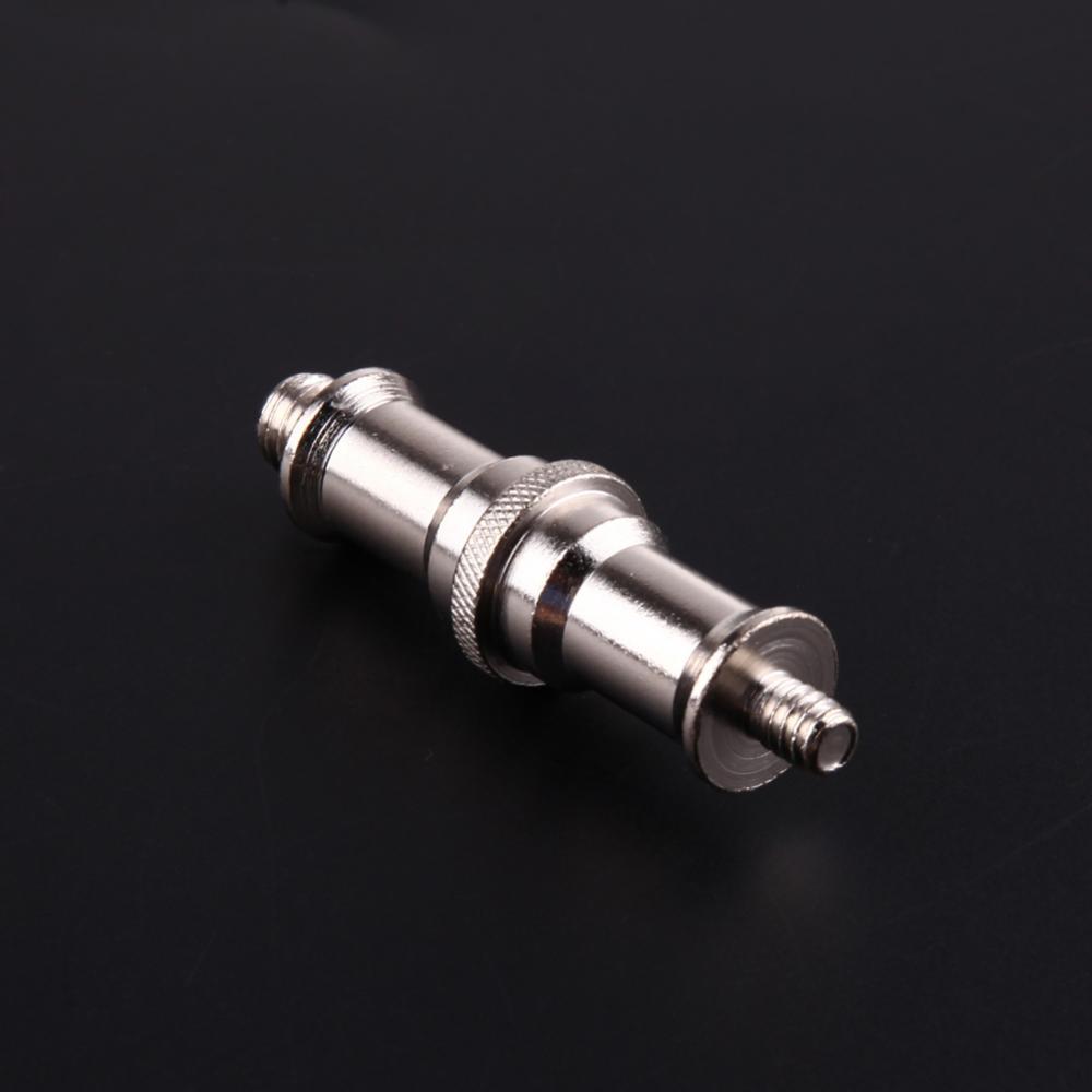 12x Double End Stud 1/4-Inch And 3/8-Inch Adapter Spigot Threaded Screw Connector for Flash Light Stand