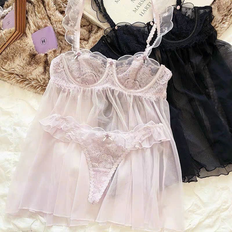 Váy Ngủ Ren Thoải Mái - B.Lingerie