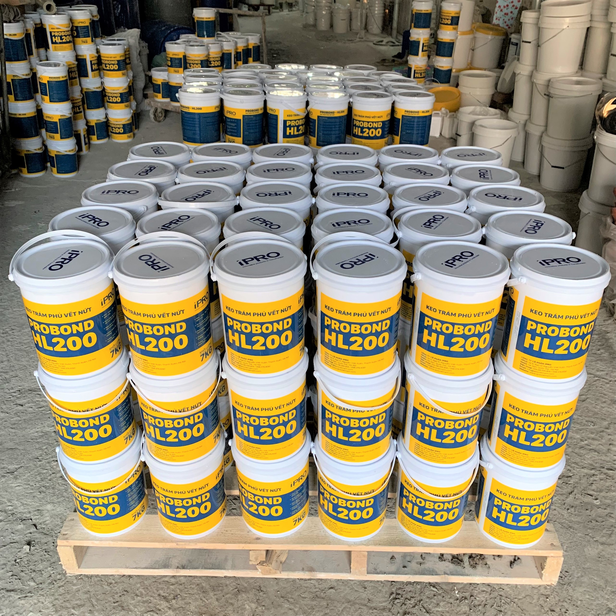 Keo xử lý nứt tường, trám vá tường PROBOND-HL200