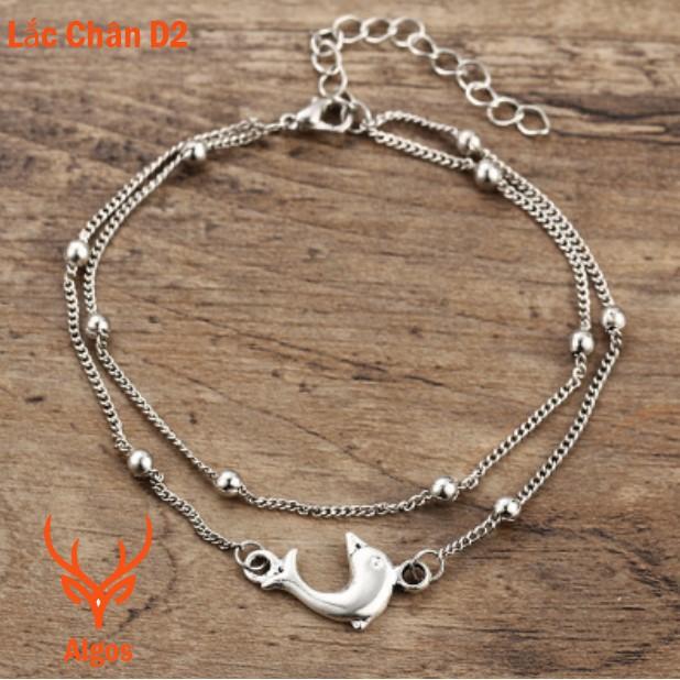 Lắc chân nữ - cá heo ️ ƯU ĐÃI TOÀN SHOP ️ Bạc 925 sáng bền, thiết kế tinh tế phù hợp mọi phong cách, sự kiện