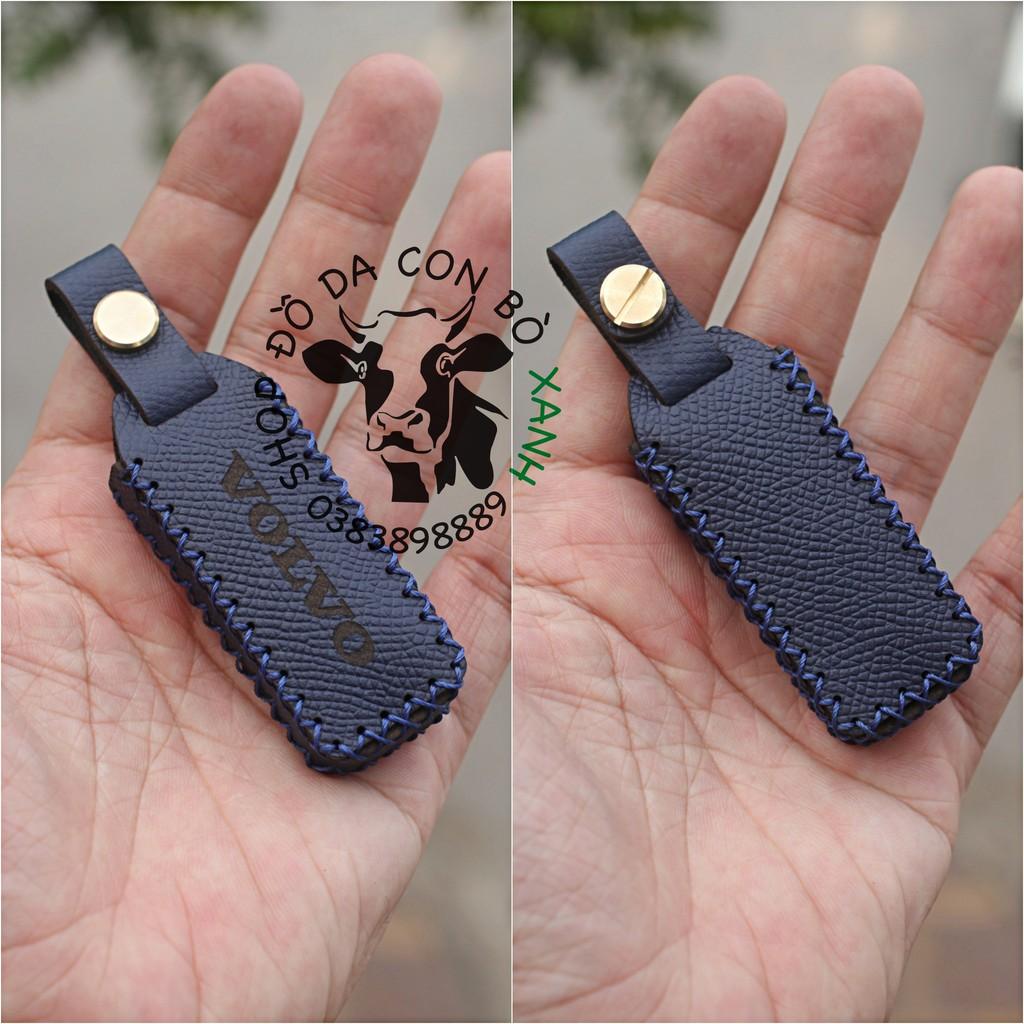 Bao da dành cho Chìa Khóa Volvo Sport Key đi kèm XC90, XC60, XC40, V90, S90, S60 handmade da thật 003