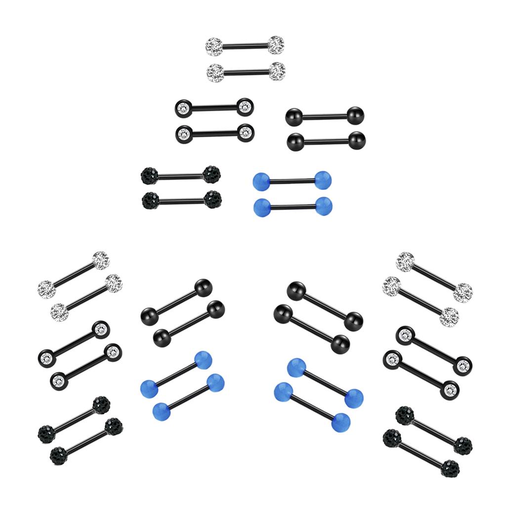 Stainless steel navel ring eyebrow ring piercing jewelry Small Size