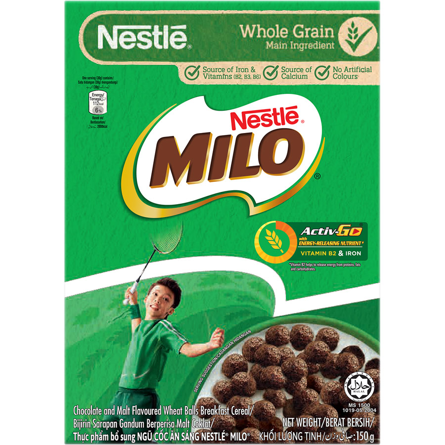 Ngũ cốc ăn sáng MILO (Hộp 150g)
