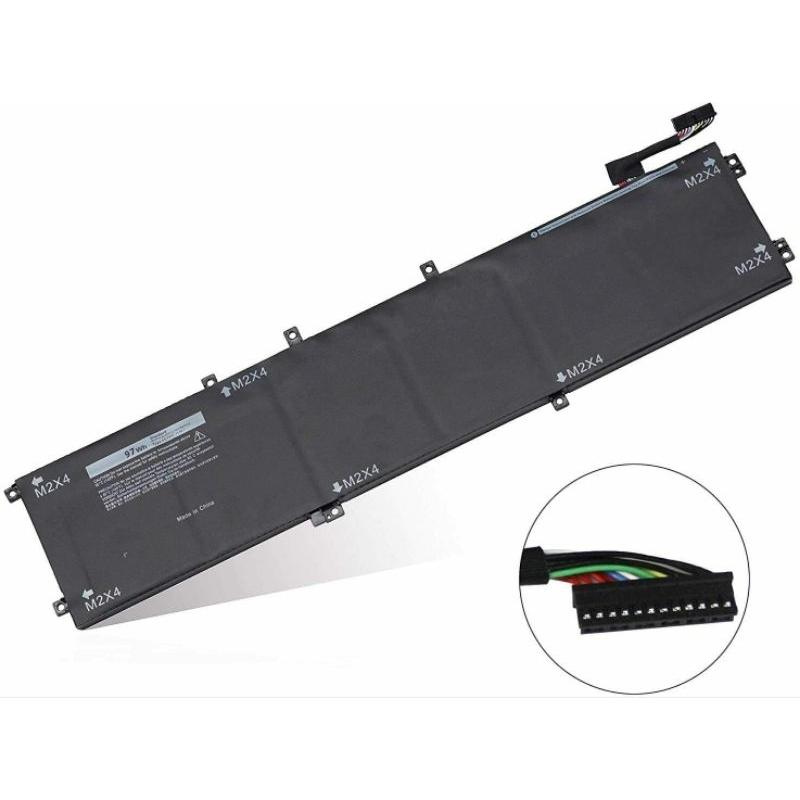 Pin Tương Thích Cho Laptop Dell Xps 15 Xps 15 9570 9560 9550 7590 Precsion 5530 5520 5510 97W 6Gtpy TEEMO PC TEBAT1284 Hàng Nhập Khẩu