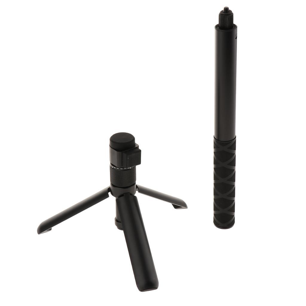Time Selfie Stick + Handle Folding Tripod for
