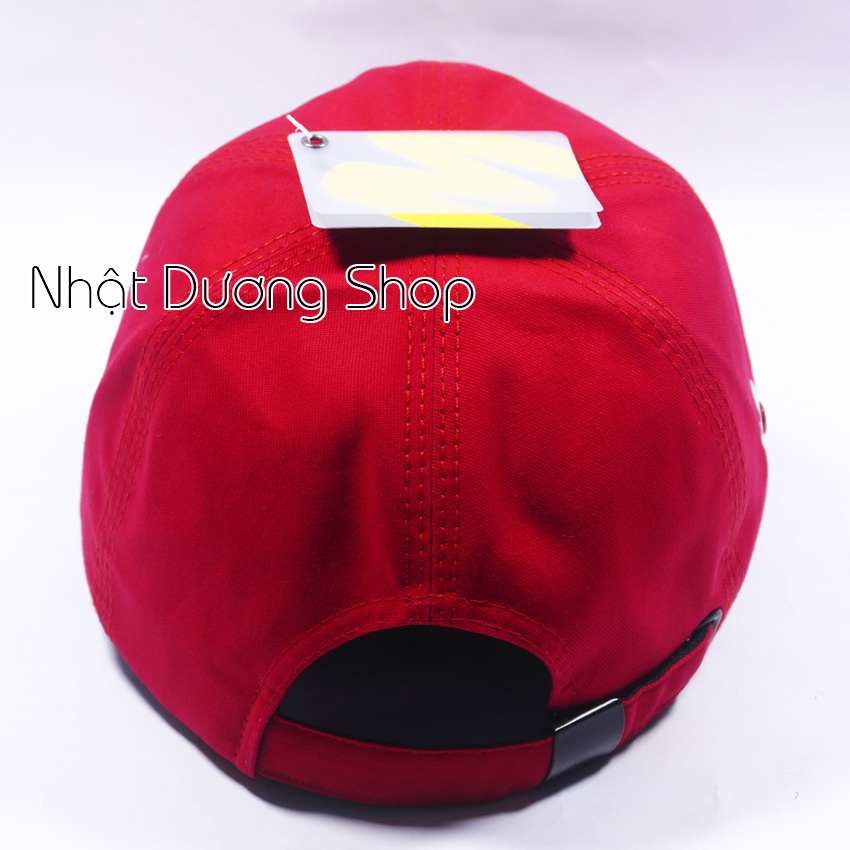 Mũ lưỡi trai ép mặt da cao cấp - Chất liệu vải Kaki bền chắc kết hợp với chữ ép tạo nên sự nổi bật cho người đội