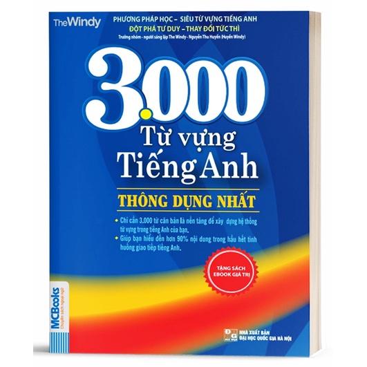 Sách - 3000 Từ Vựng Tiếng Anh Thông Dụng Nhất Dành Cho Người Học Cơ Bản