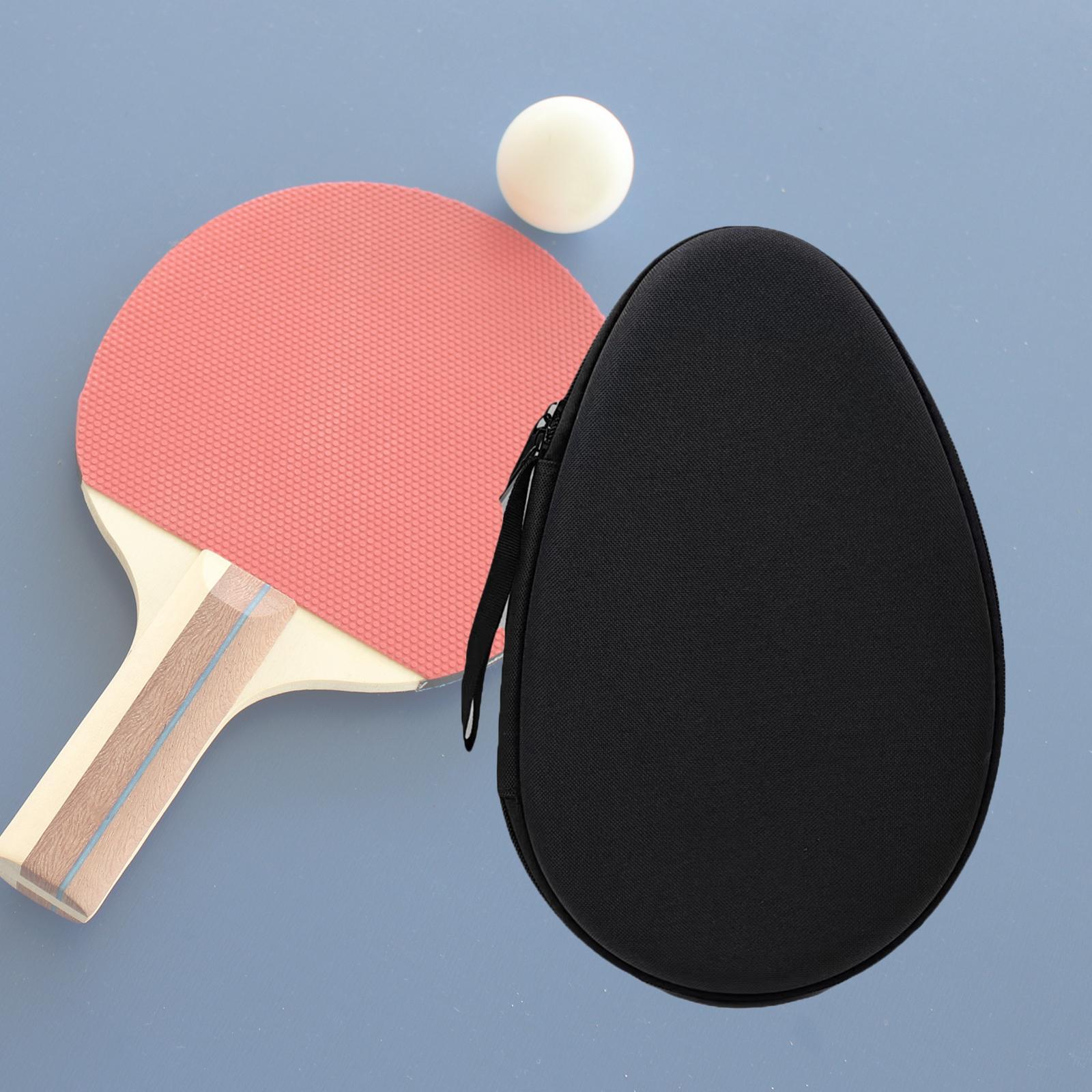 Portable Table Tennis Racket Bags Wear Resistant Table Tennis Protector for Training Indoor