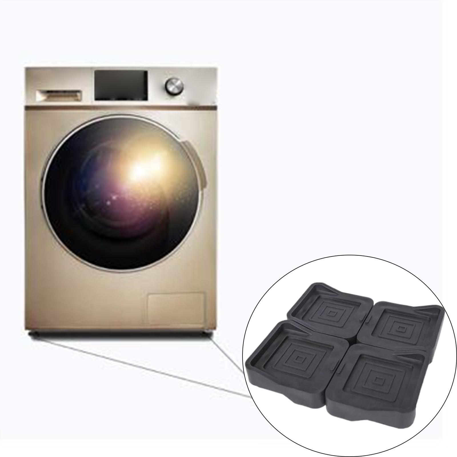 4x Anti Vibration Washer Feet Pads Washing Machine Base Keep Peace Universal