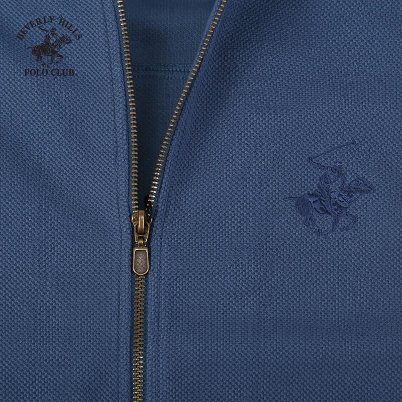 Áo Hoodie có mũ Nam Beverly Hills Polo Club Regularfit Cotton Xanh HMRLS20V144