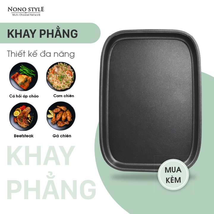 Phụ Kiện Bộ Nồi Đa Năng GEVI (03 Khay) - Hàng Chính Hãng