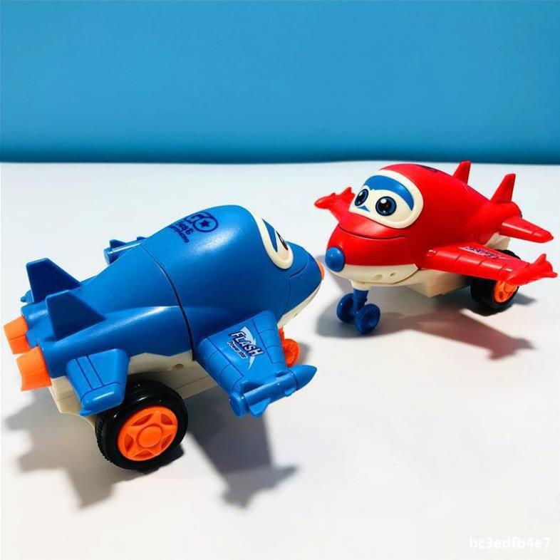 Đồ chơi máy bay biến hình Robot - Tự động biến hình khi va chạm -Nhựa ABS nguyên sinh cực an toàn cho bé