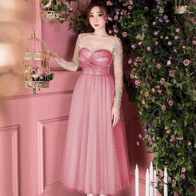 ĐẦM XOÈ VINTAGES CÔNG CHÚA SIÊU XINH -MS70Y- Size M/L đến 57kg MMR