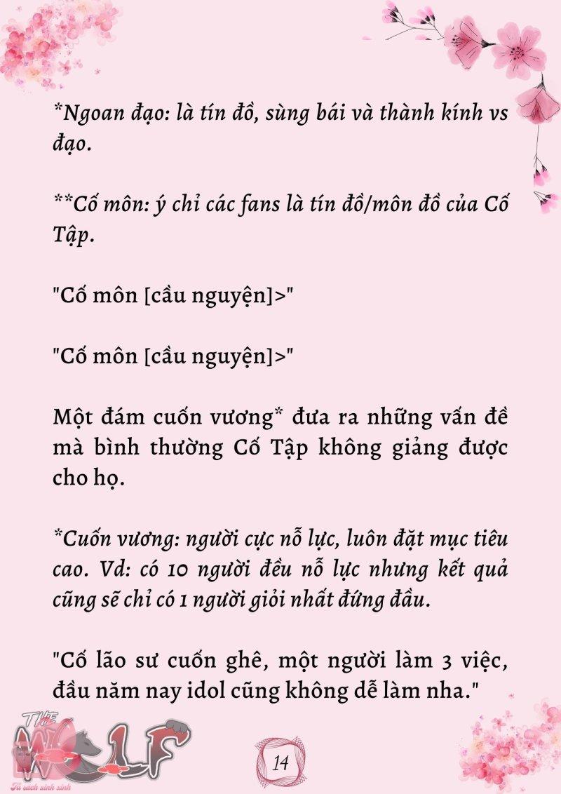 xuyên không vào nhóm nhạc nam 200 người chapter 10 14