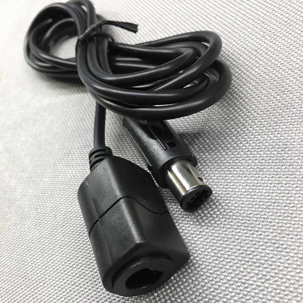 1.8m Controller Extension Cable Cord for Nintendo GameCube NGC Controllers - Black