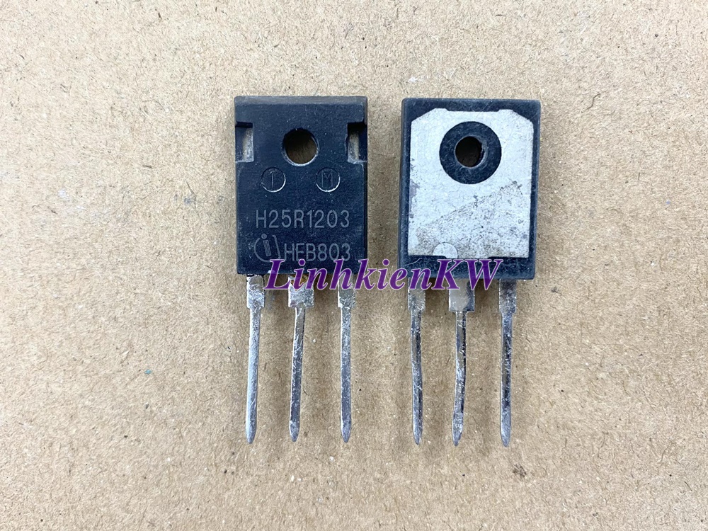 IGBT H25R1202 25A 1200v tháo máy chân dài chất lượng.