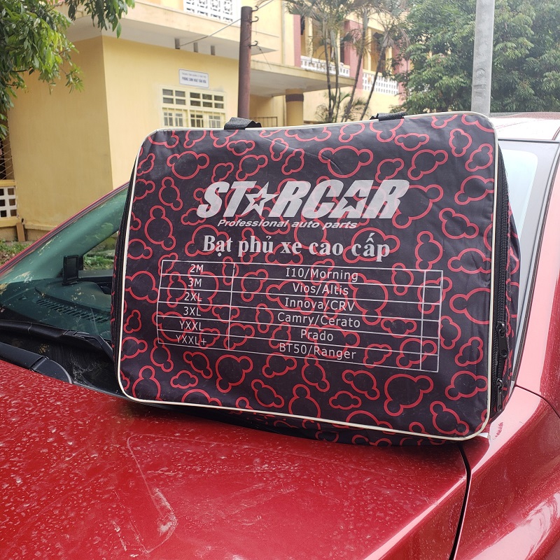 Bạt phủ Xe Ô tô, Xe hơi tráng nhôm cao cấp STARCAR – Size 2M