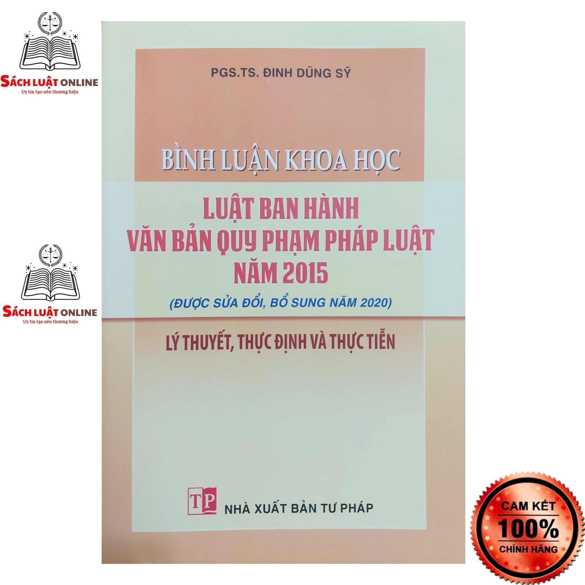 Sách - Bình luận khoa học luật ban hành văn bản quy phạm pháp luật 2015 (NXB Tư Pháp)