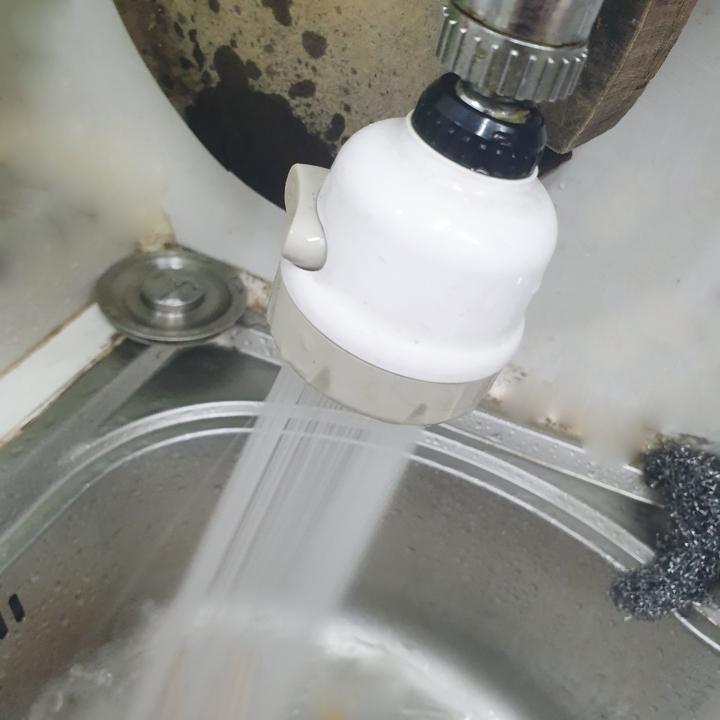 Đầu vòi hoa sen chậu rửa chén tăng áp lực 3 chế độ phun_ nhựa ABS cao cấp Cải Tiến Phần nhựa và đĩa phun HC2021 - Hàng Chất Lượng