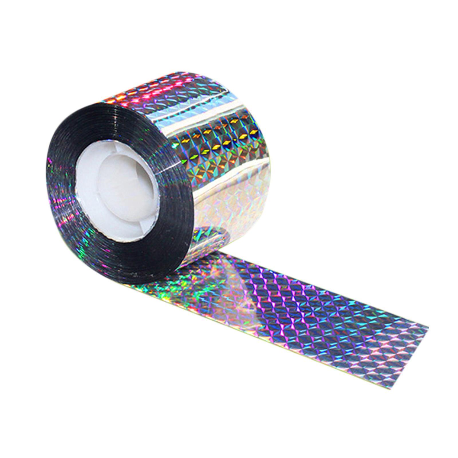Bird Scare Tape Double Sided Reflective Ribbon Flash for Crows Garden